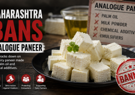 Maharashtra's ban on analogue paneer highlights India's growing fight against fake paneer, food adulteration, and unsafe dairy products. Read the full analysis.